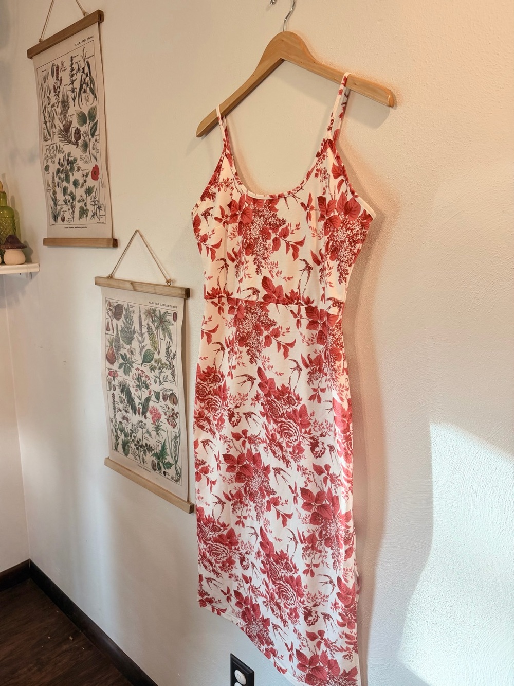 Jasambac - Large - Floral Midi Slip Dress